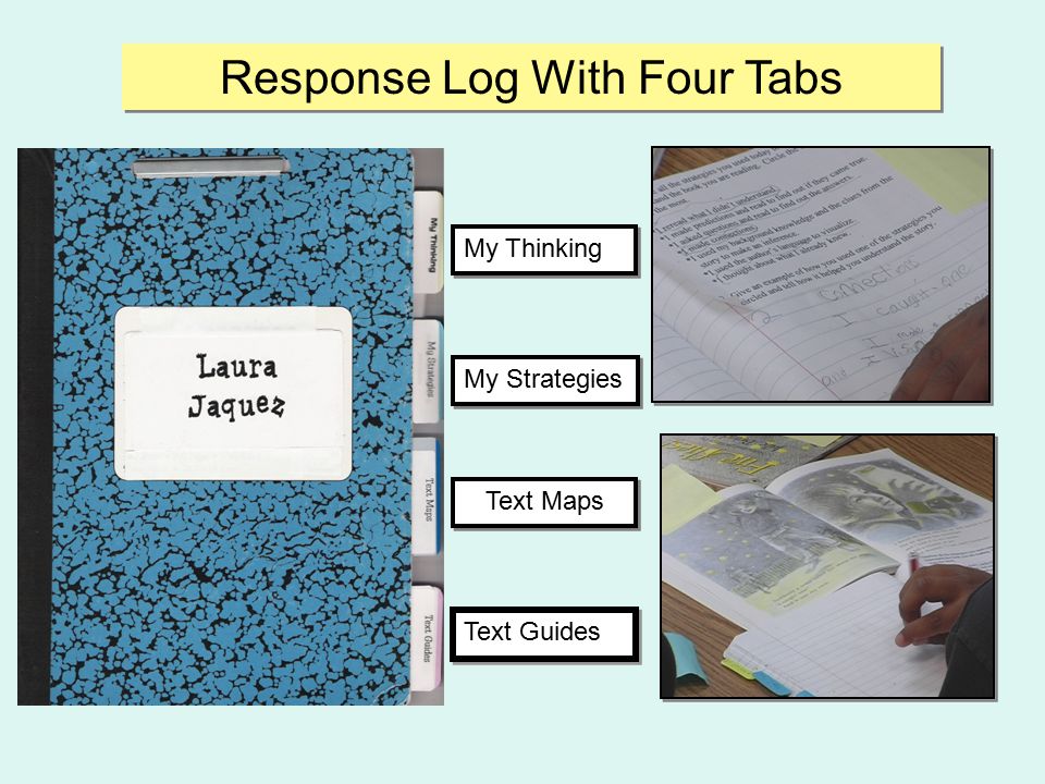 Response Log With Four Tabs
