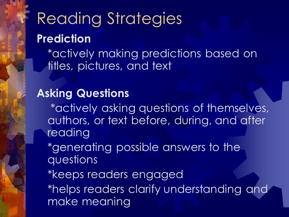 Reading Strategies Prediction