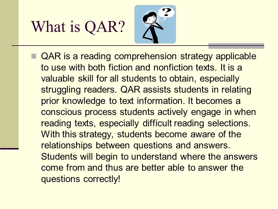 What is QAR