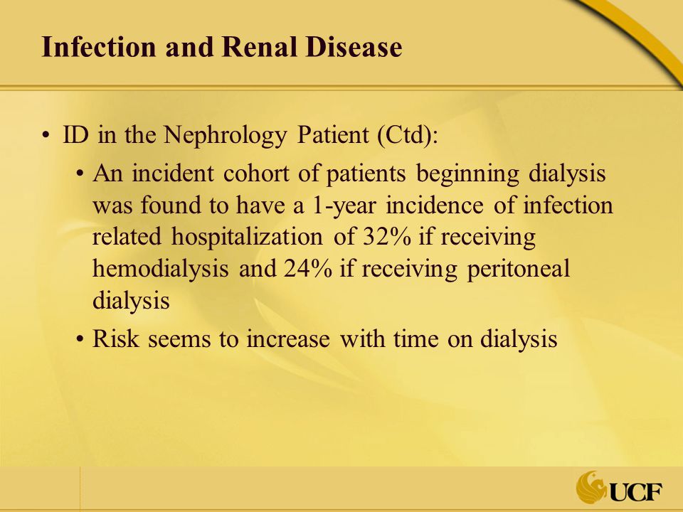Infection and Renal Disease