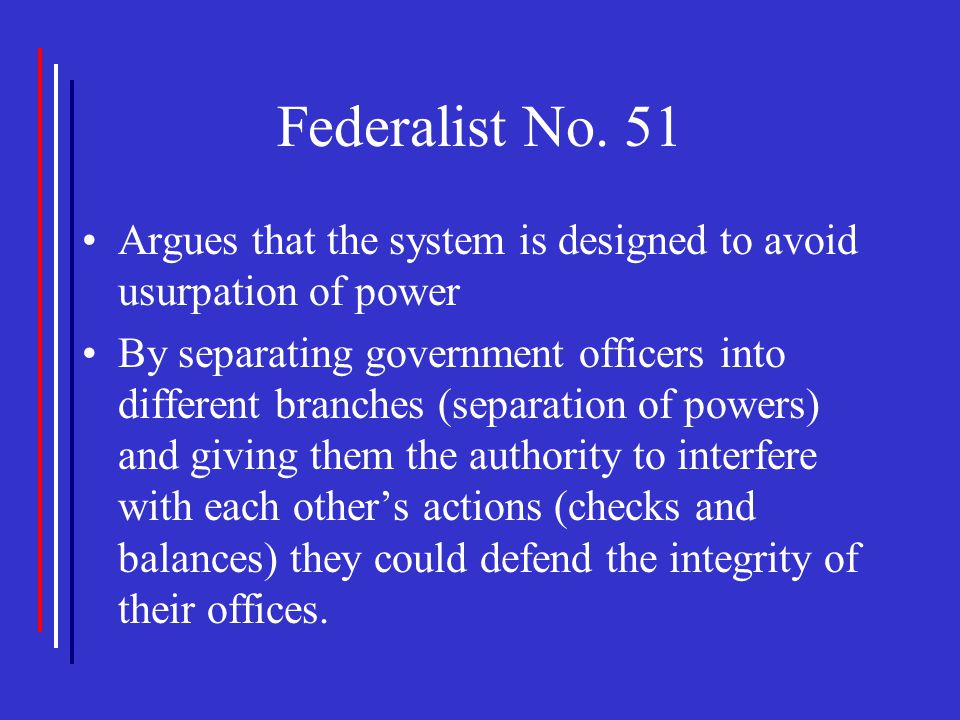 federalist no 51
