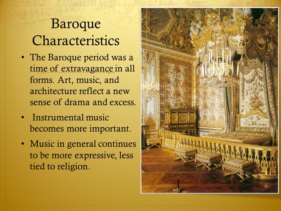 Baroque Characteristics
