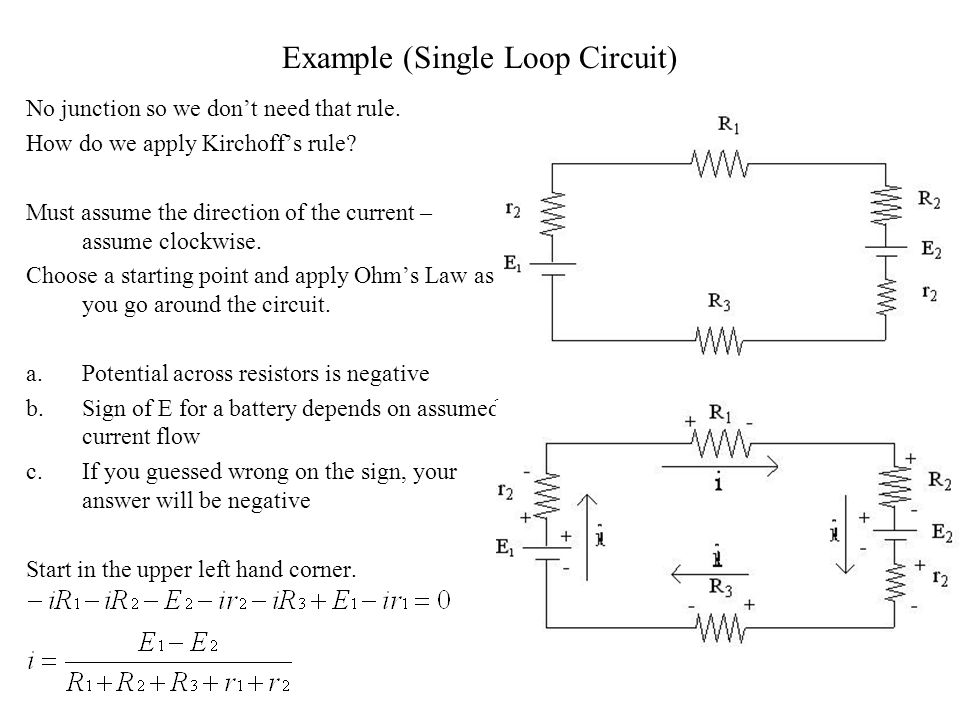 Lecture 7 Circuits Ch. 27 Cartoon -Kirchhoff's Laws Warm-up problems - ppt  download