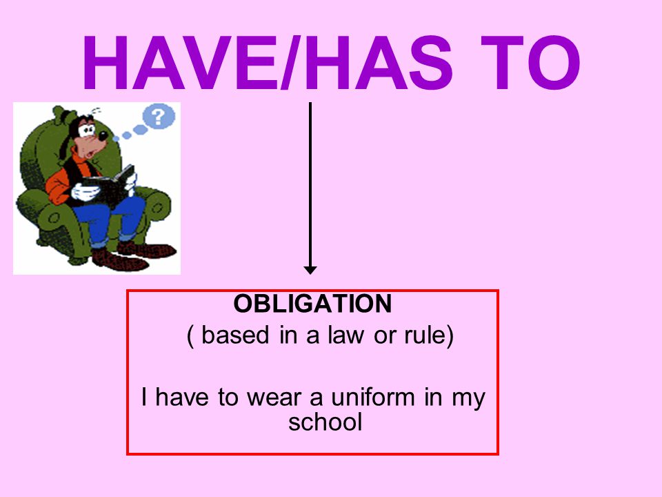 I have to wear a uniform in my school