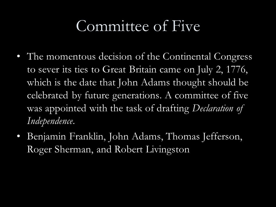 Committee of Five
