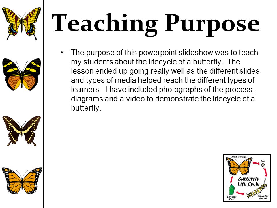 Teaching Purpose