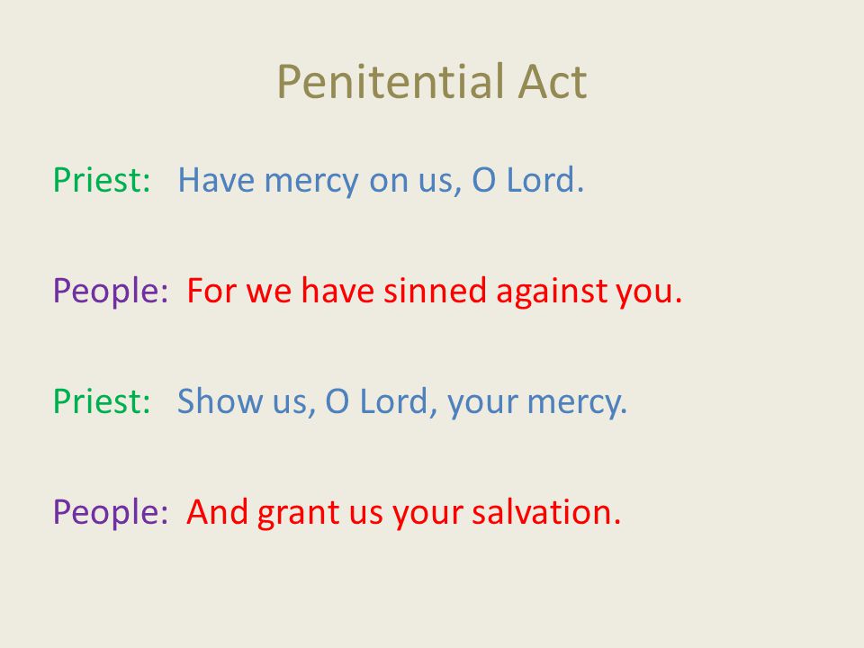 Penitential Act