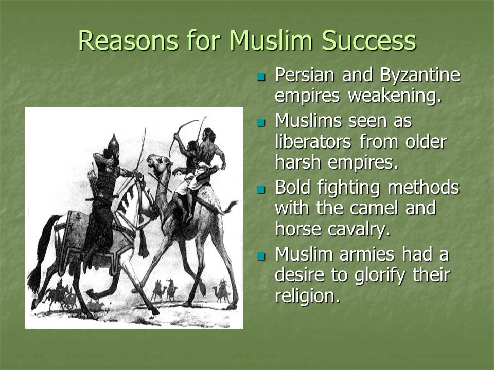 Reasons for Muslim Success