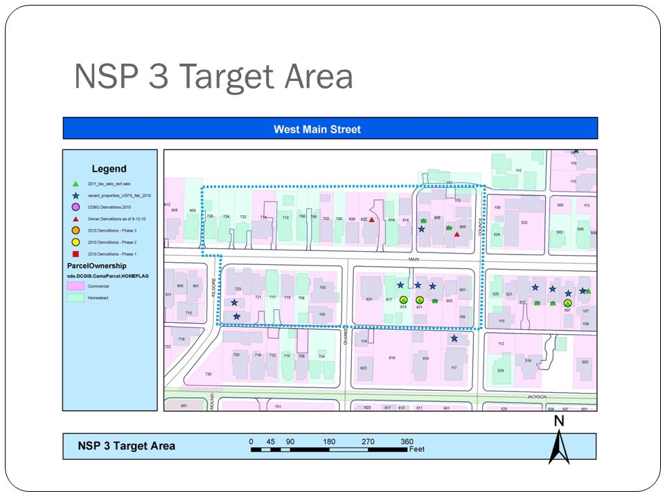 NSP 3 Target Area