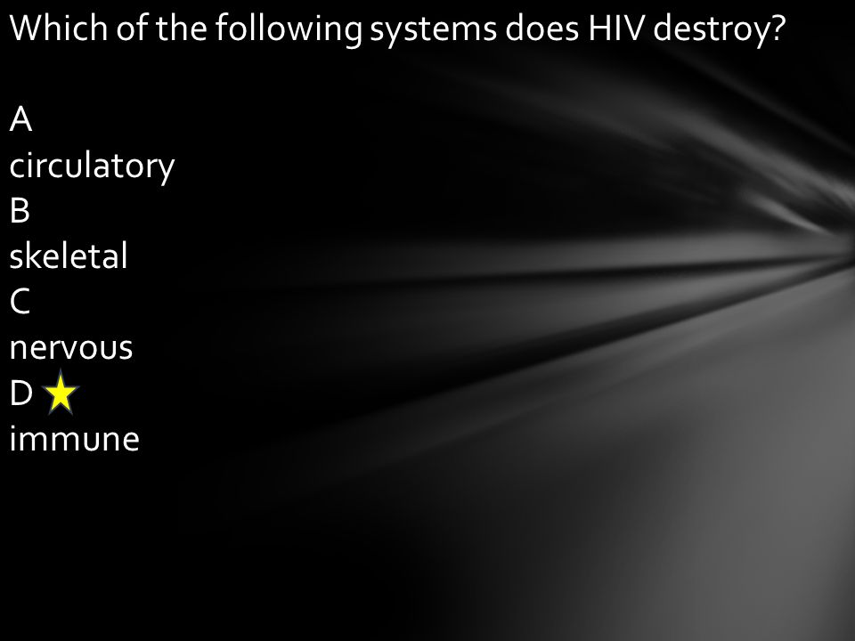 Which of the following systems does HIV destroy