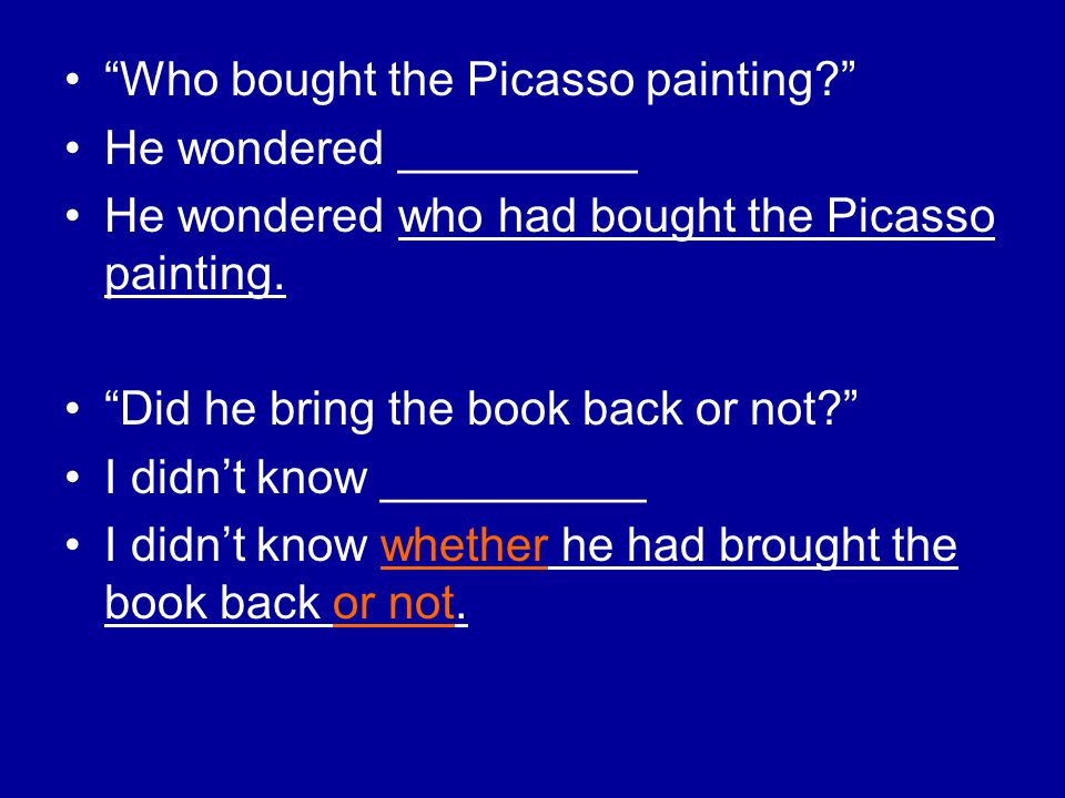 Who bought the Picasso painting
