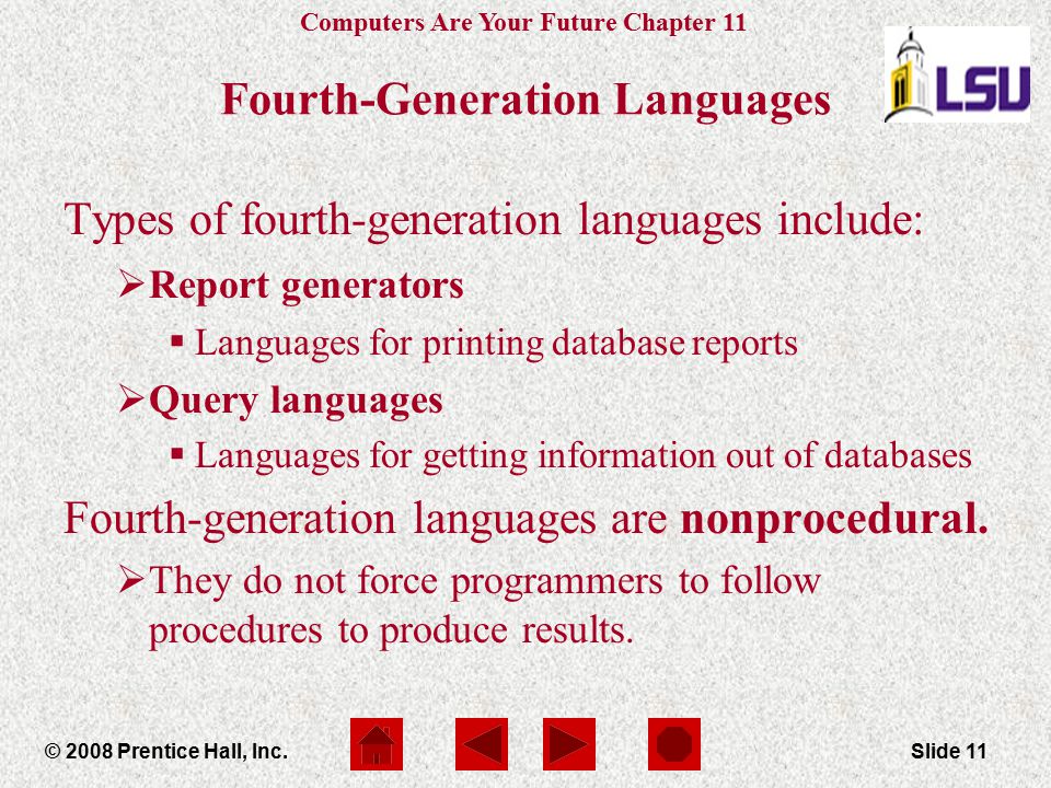 Fourth-Generation Languages