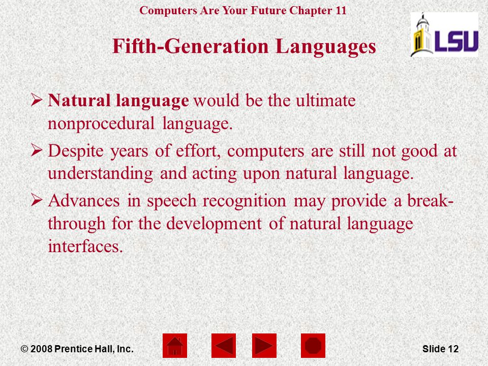 Fifth-Generation Languages