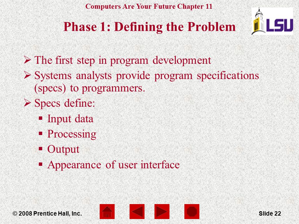 Phase 1: Defining the Problem