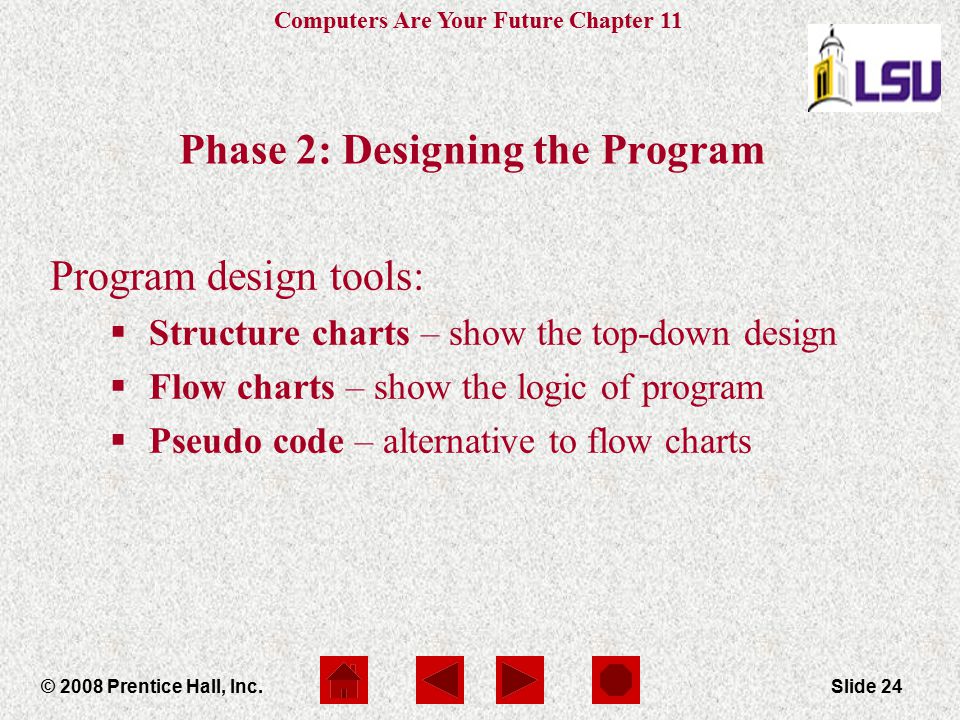 Phase 2: Designing the Program