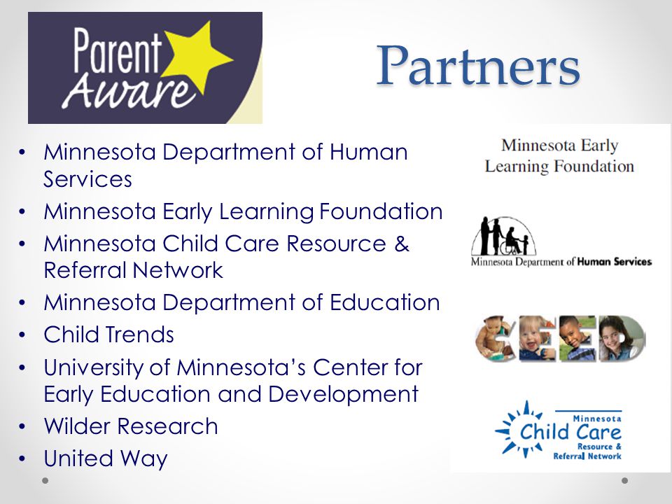 Partners Minnesota Department of Human Services