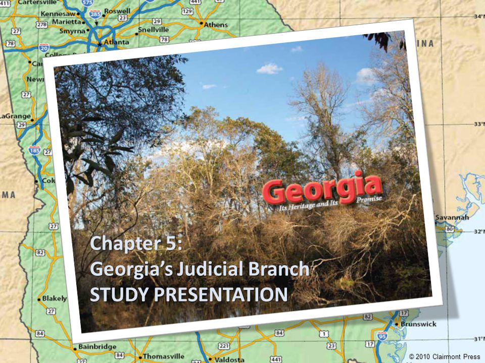 Georgia’s Judicial Branch STUDY PRESENTATION
