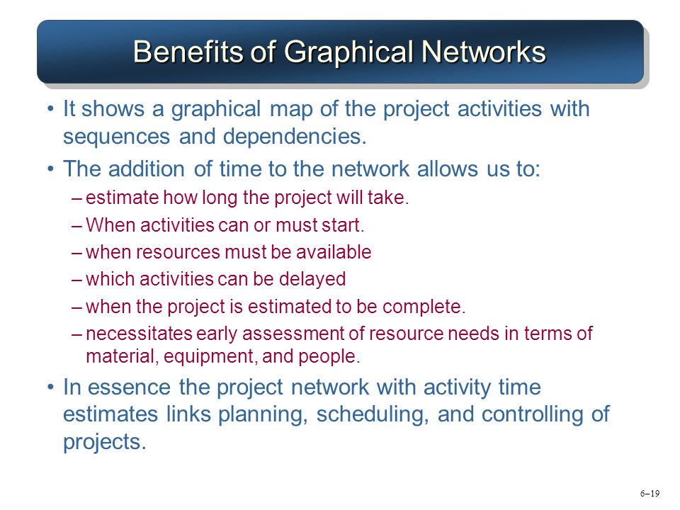 Benefits of Graphical Networks
