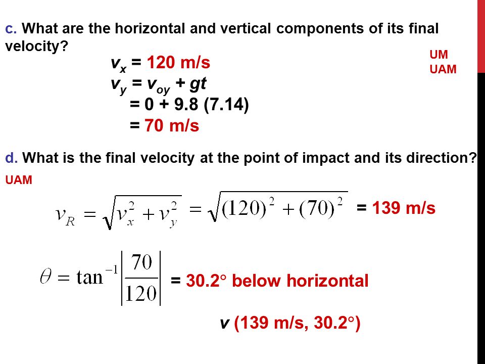 Projectile Motion Chapter Ppt Download