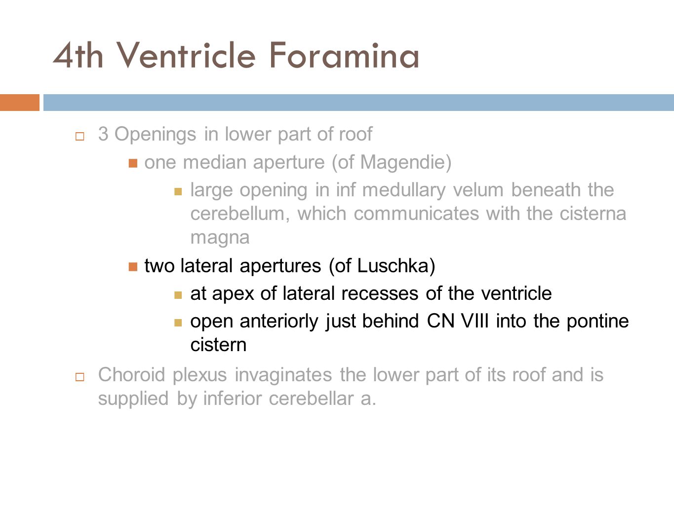 Anatomy Of The Cerebral Ventricles Ppt Download