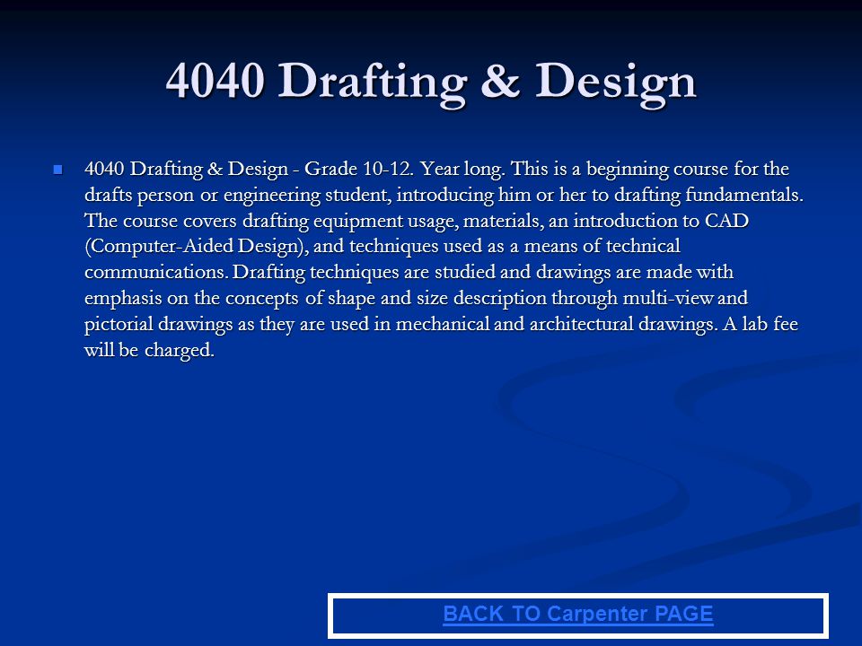 4040 Drafting & Design