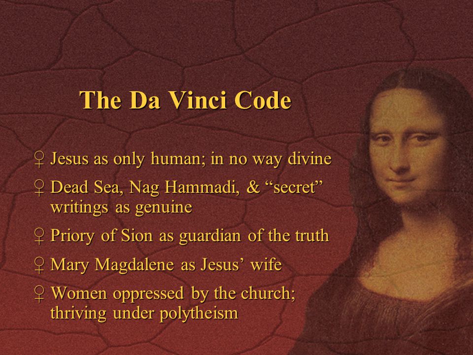 Decoding the Da Vinci Code - ppt video online download