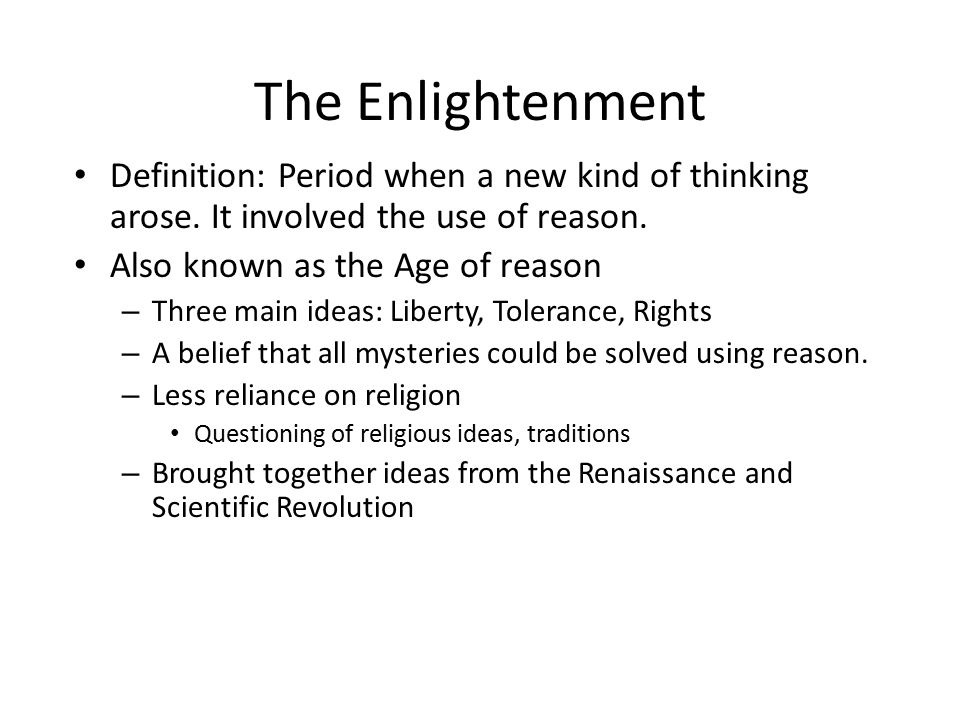 Period definition. What is Enlightenment?. What is Modern about ‘Modernity’?. Questions about Religions. Suspended period Definition.