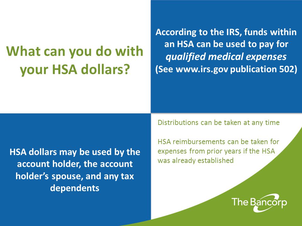 What can you do with your HSA dollars