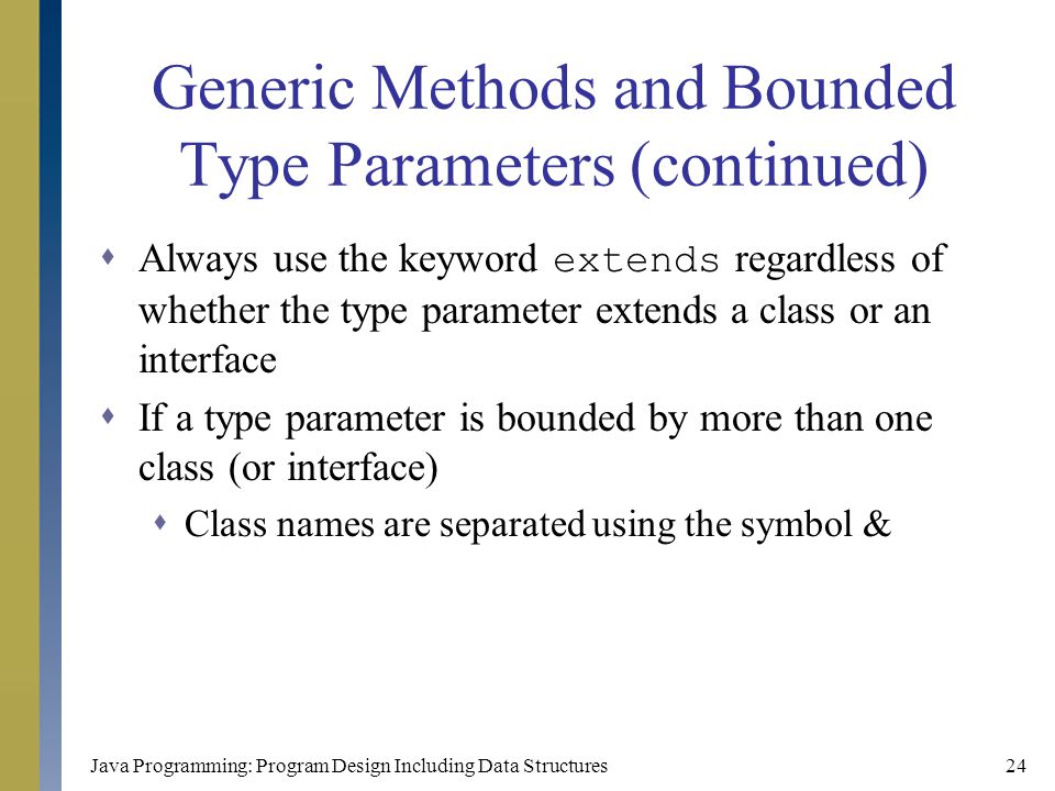 Chapter 15 Generic Methods Classes And Array Based Lists Ppt