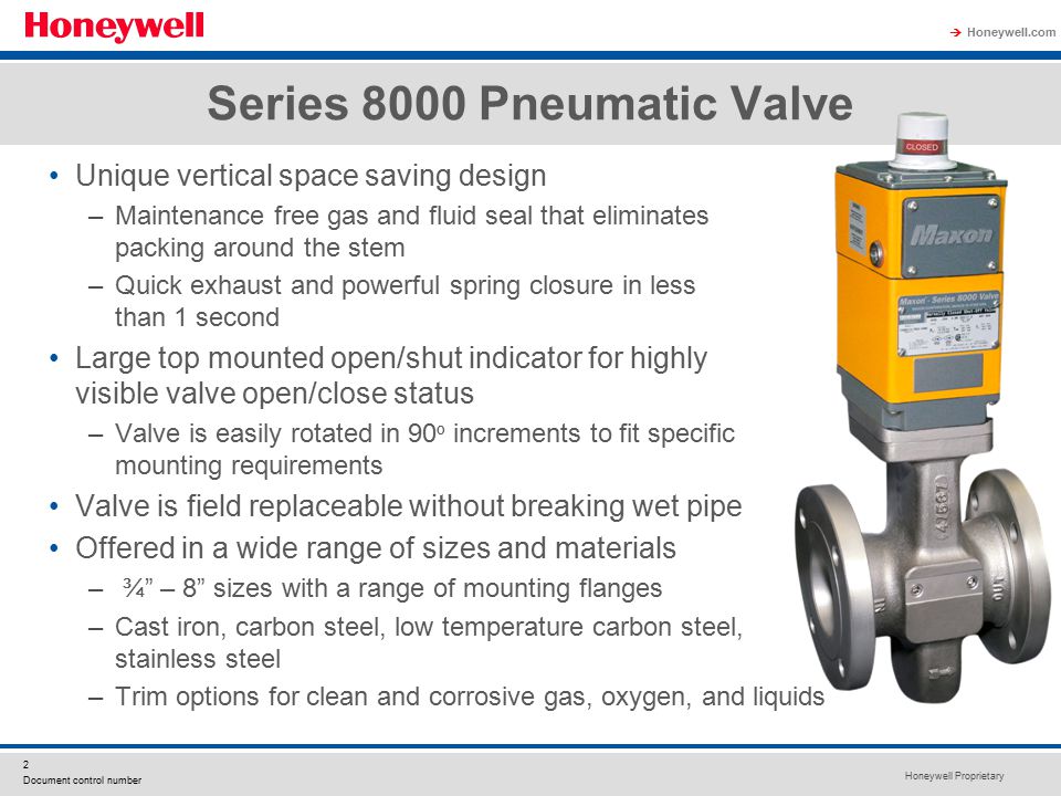 Maxon Series Pneumatic Safety Shut Off Valve Maxon Pscheck