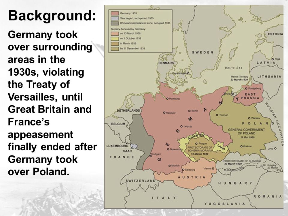 Карта германии 1938 года