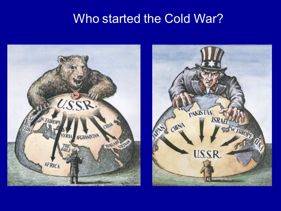 Who started the Cold War