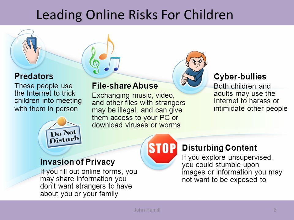 Leading Online Risks For Children