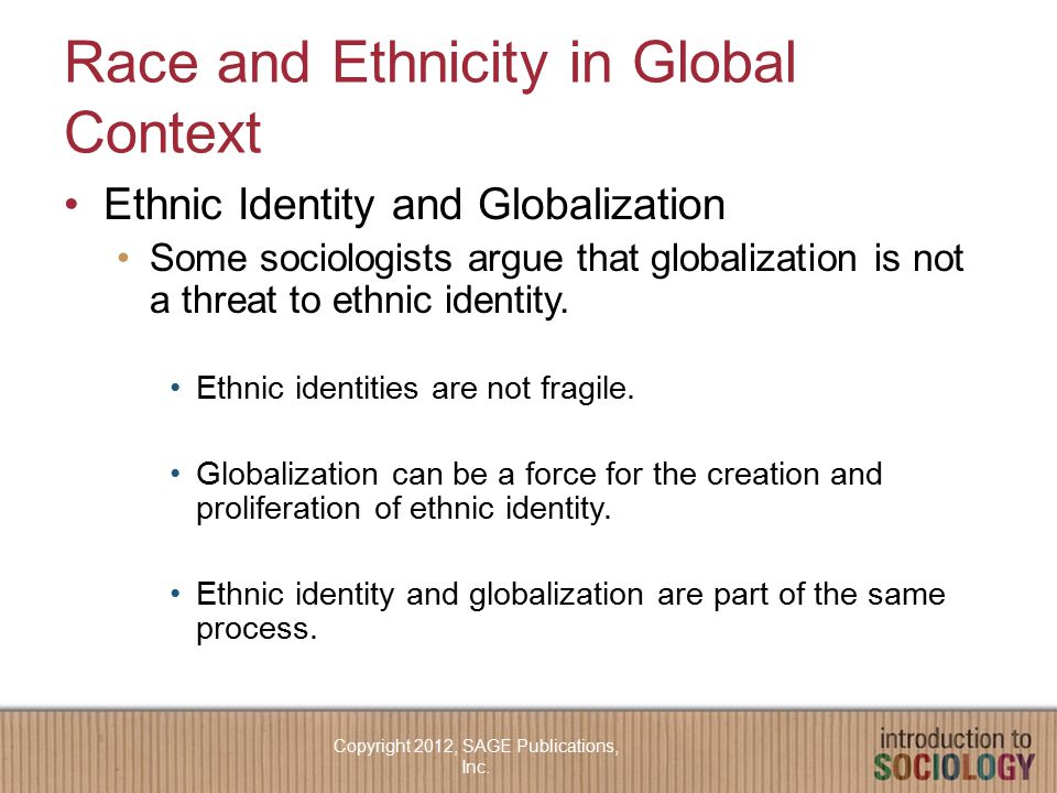 Race and Ethnicity in Global Context