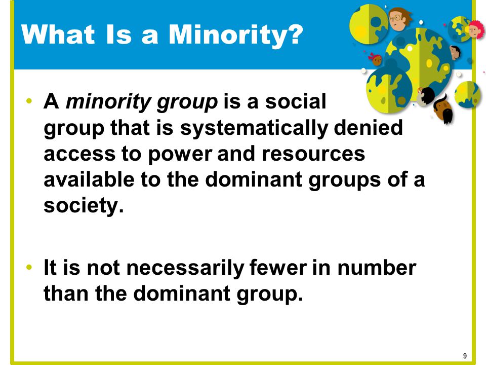 What Is a Minority
