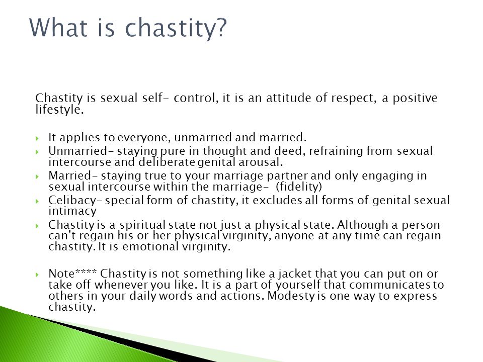 Chastity Lifestyle