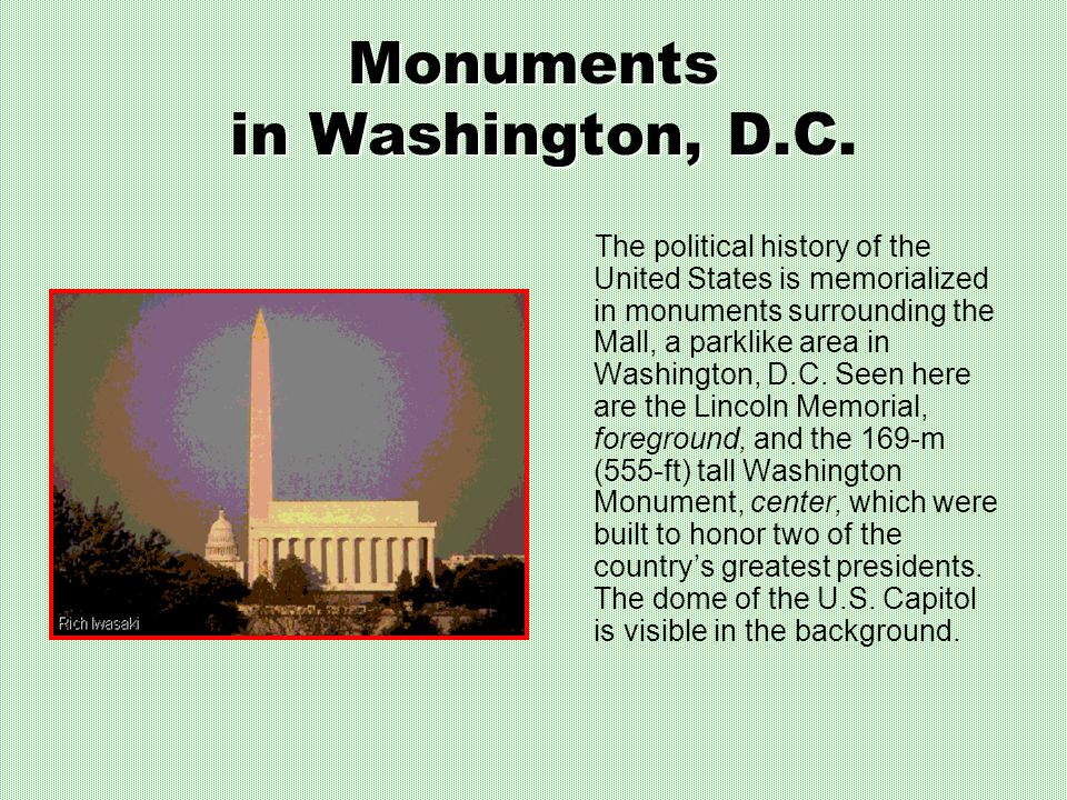 Monuments in Washington, D.C.