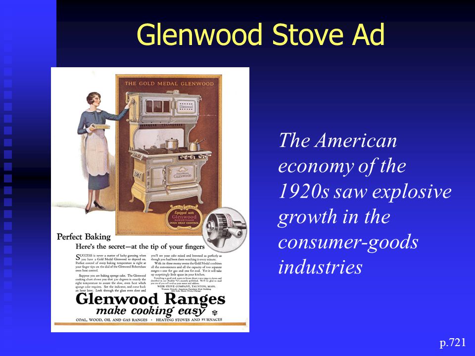 the american economy in the 1920s saw explosive growth in