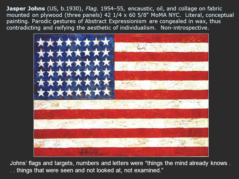 Jasper Johns (US, b. 1930), Flag