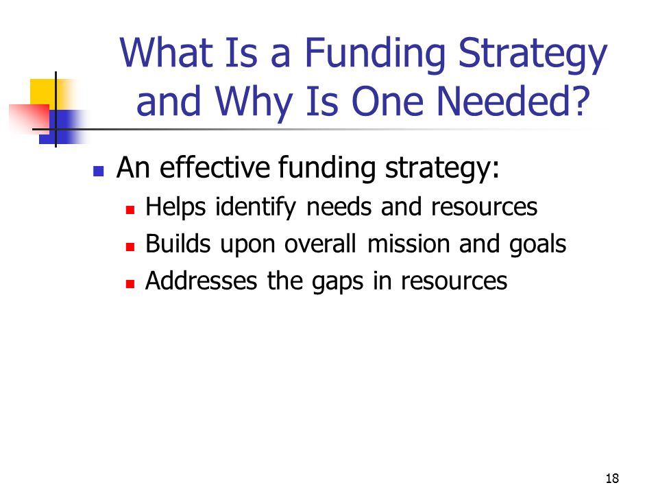 What Is a Funding Strategy and Why Is One Needed