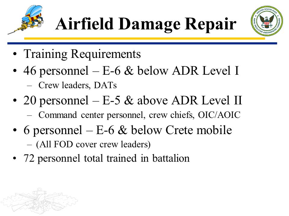 Airfield Damage Repair
