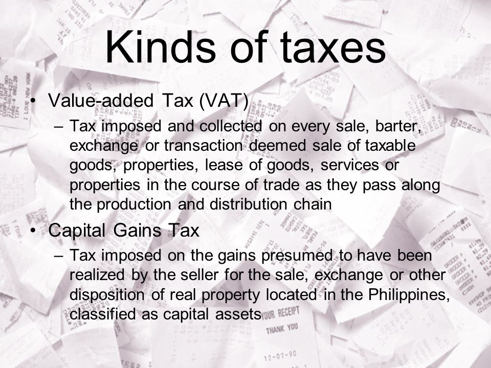 Kinds+of+taxes+Value