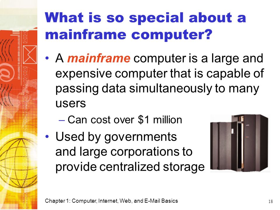 What is so special about a mainframe computer