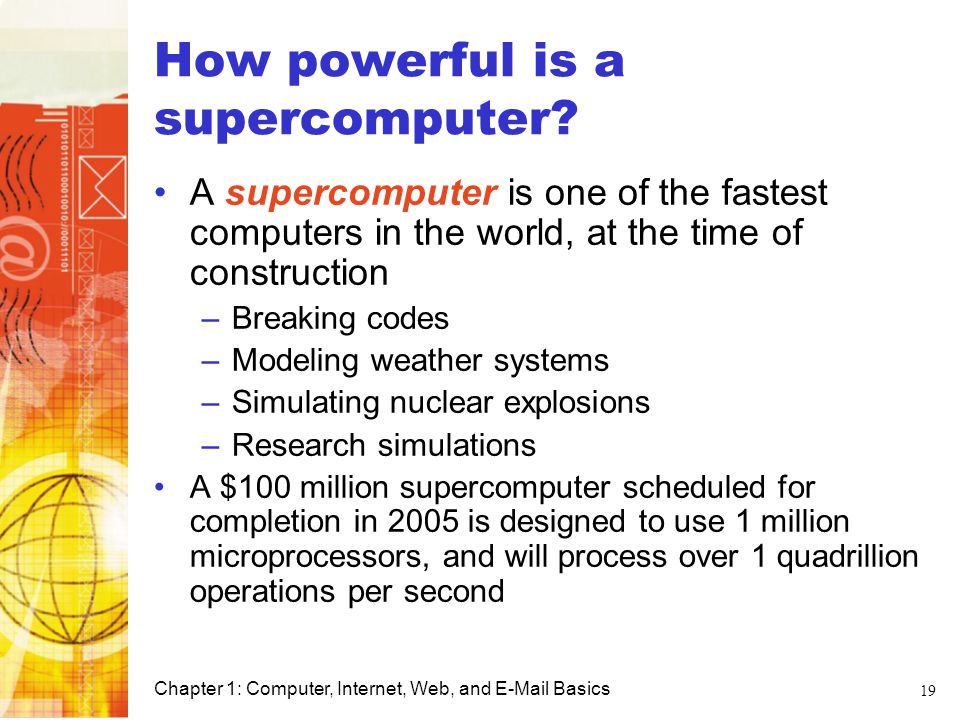 How powerful is a supercomputer