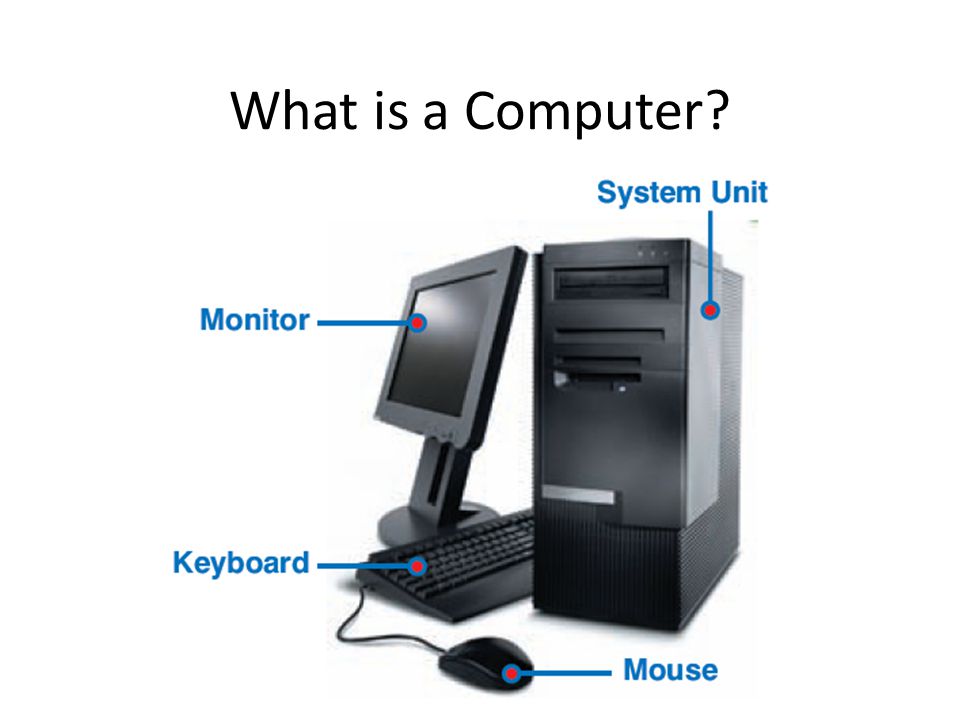 Presentation on theme: "What is a Computer?."