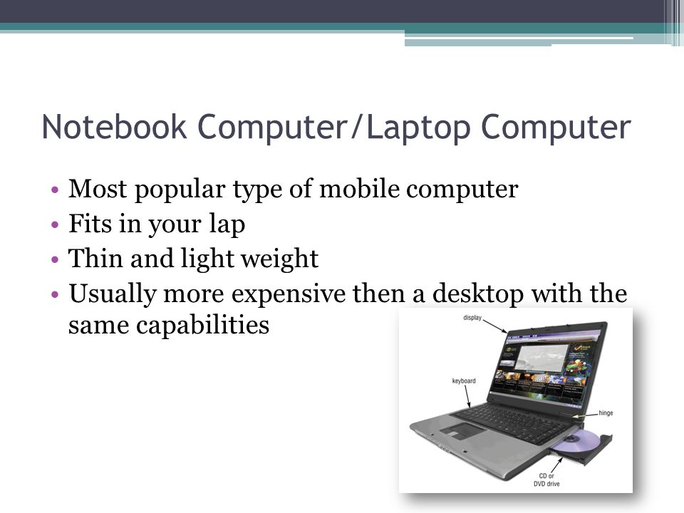 Notebook Computer/Laptop Computer