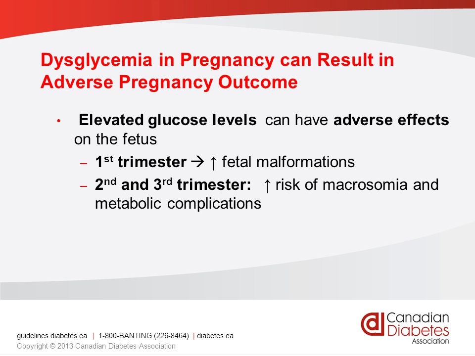 Dysglycemia in Pregnancy can Result in Adverse Pregnancy Outcome