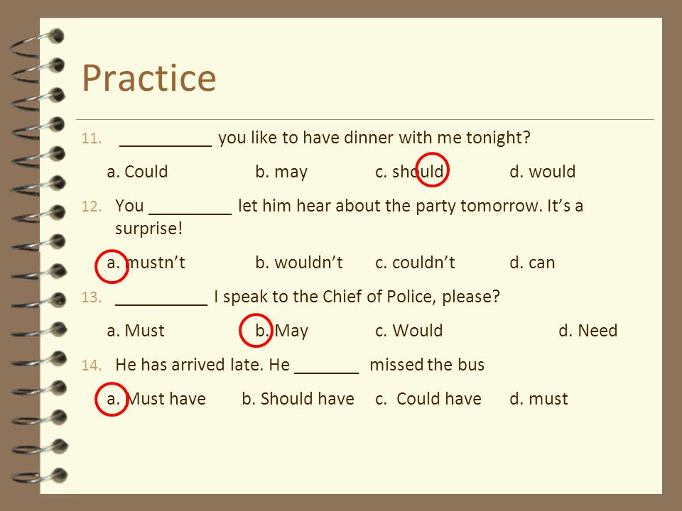 Practice __________ you like to have dinner with me tonight