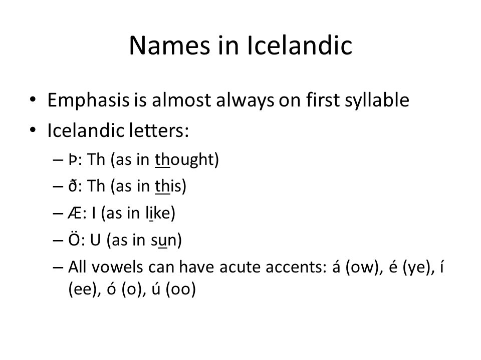 How To Pronounce International Names Ppt Video Online Download