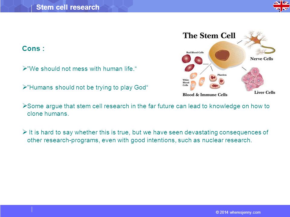 Stem Cells - Playing God or Helping Humanity!